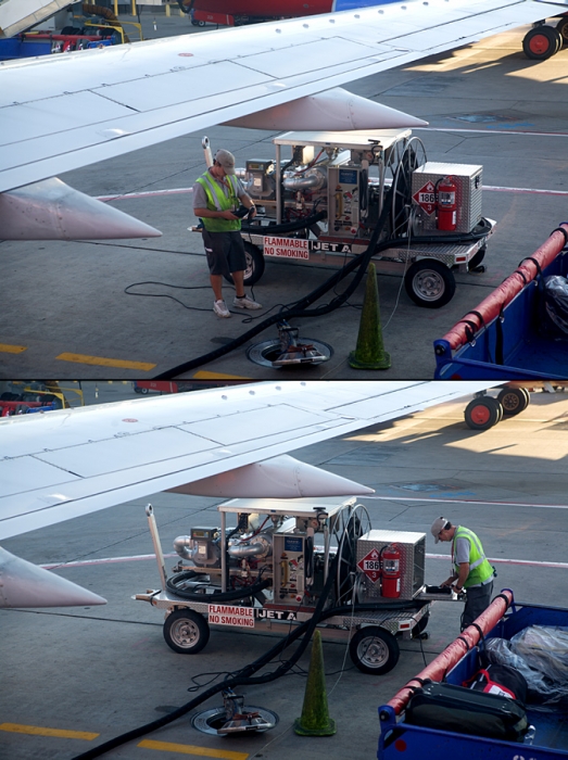 Jet Fuel diptych