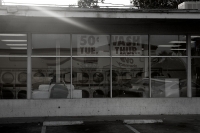 Laundromat - CVS - b/w